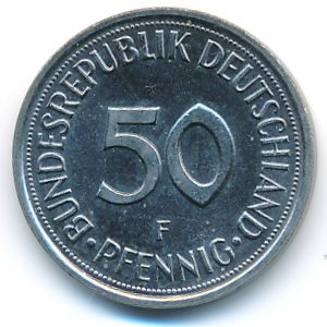ФРГ, 50 пфеннигов (1976 г.)