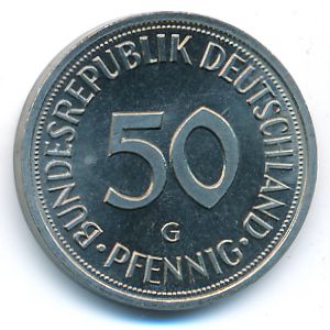 ФРГ, 50 пфеннигов (1983 г.)