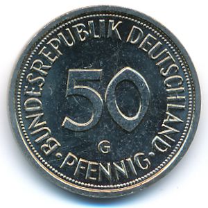 ФРГ, 50 пфеннигов (1991 г.)