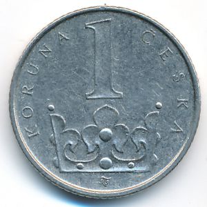 Чехия, 1 крона (2003 г.)
