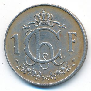 Люксембург, 1 франк (1962 г.)