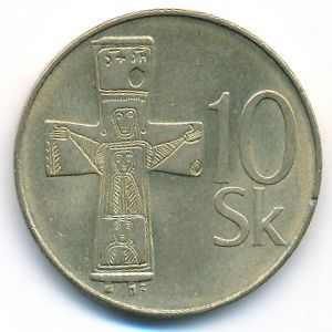 Словакия, 10 крон (1993 г.)