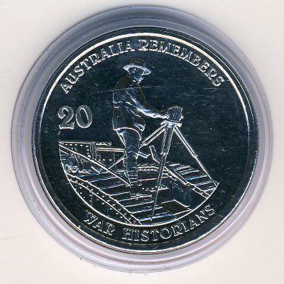 Австралия, 20 центов (2011 г.)