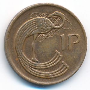 Ирландия, 1 пенни (1980 г.)