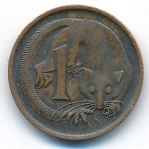 Австралия, 1 цент (1976 г.)