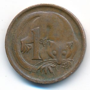 Австралия, 1 цент (1981 г.)