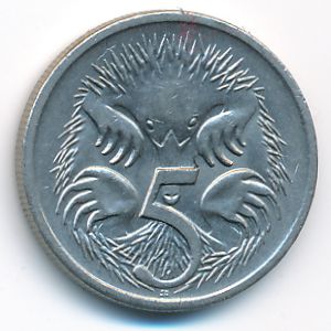 Австралия, 5 центов (2001 г.)