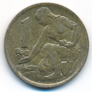 Чехословакия, 1 крона (1982 г.)