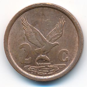 ЮАР, 2 цента (1997 г.)