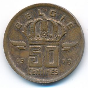 Бельгия, 50 сентим (1970 г.)