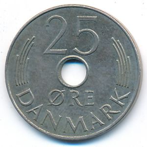 Дания, 25 эре (1983 г.)