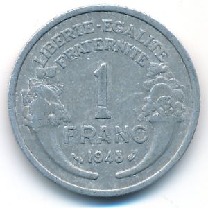 Франция, 1 франк (1948 г.)