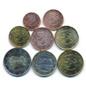 Финляндия, Набор монет (2012 г.)