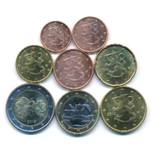 Финляндия, Набор монет (2016 г.)