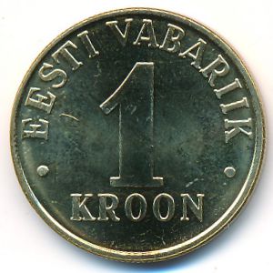 Estonia, 1 kroon, 2006