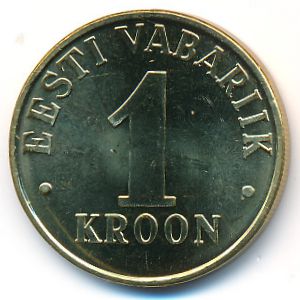 Estonia, 1 kroon, 2006