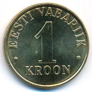 Эстония, 1 крона (2006 г.)