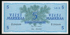 Финляндия, 5 марок (1963 г.)