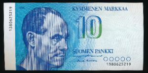 Финляндия, 10 марок (1986 г.)