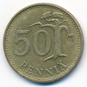 Финляндия, 50 пенни (1964 г.)
