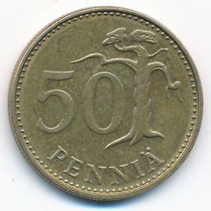 Финляндия, 50 пенни (1972 г.)