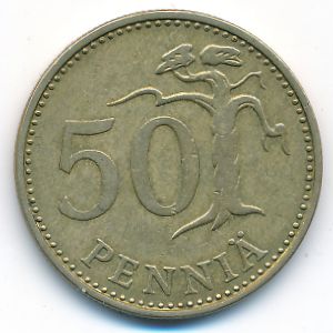 Финляндия, 50 пенни (1978 г.)