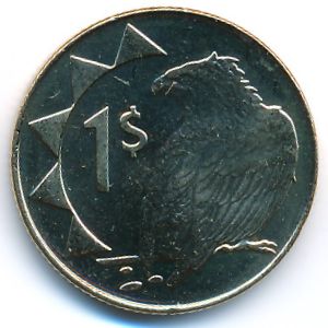Namibia, 1 dollar, 2018