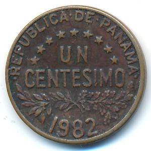 Панама, 1 сентесимо (1982 г.)