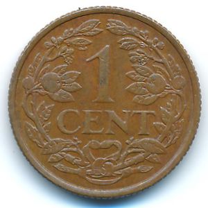Antilles, 1 cent, 1965