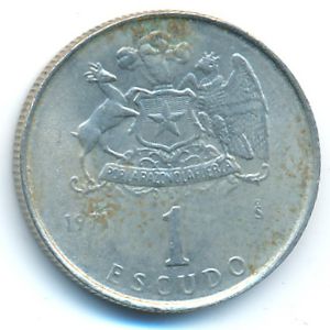 Чили, 1 эскудо (1971 г.)