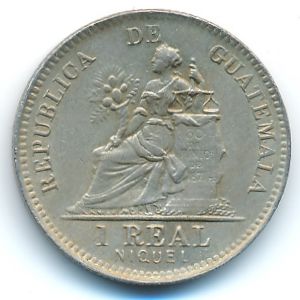 Гватемала, 1 реал (1912 г.)