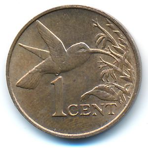 Trinidad & Tobago, 1 cent, 1981