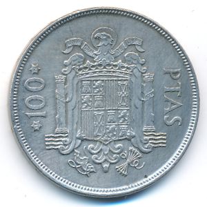 Испания, 100 песет (1975 г.)