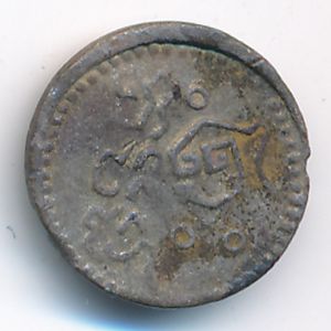 Камбоджа, 2 пе (1880 г.)