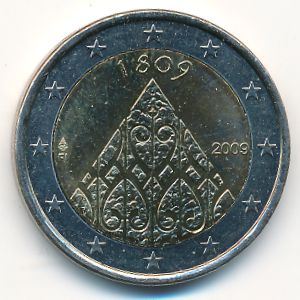 Finland, 2 euro, 2009