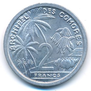 Коморские острова, 2 франка (1964 г.)