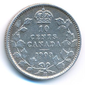 Канада, 10 центов (1903 г.)