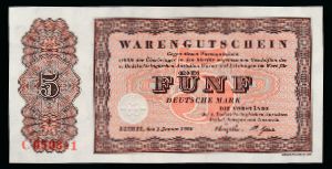 ФРГ, 5 марок (1958 г.)