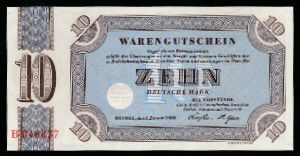 ФРГ, 10 марок (1958 г.)