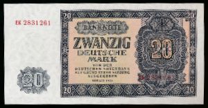 Германия, 20 марок (1955 г.)