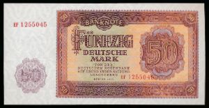 Germany, 50 марок, 1955