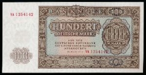 Германия, 100 марок (1955 г.)