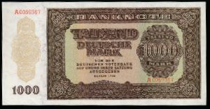 Германия, 1000 марок (1948 г.)