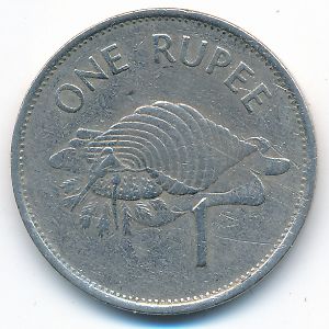 Seychelles, 1 rupee, 1992