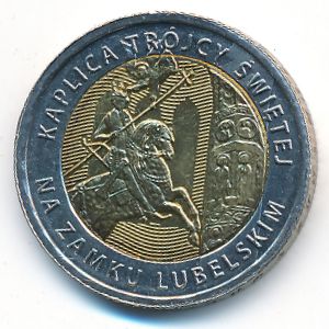 Польша, 5 злотых (2017 г.)