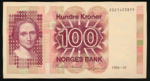 Норвегия, 100 крон (1994 г.)
