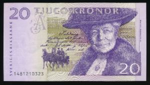 Швеция, 20 крон (2001 г.)