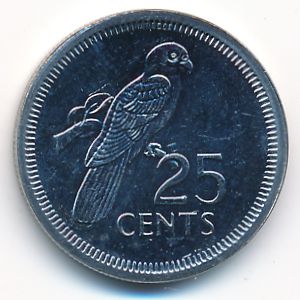 Сейшелы, 25 центов (2007 г.)