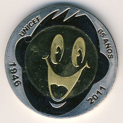 Кабинда., 1 реал (2011 г.)