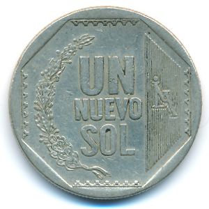 Перу, 1 новый соль (2001 г.)